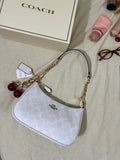Coach Teri Shoulder Bag (with Box, Charm and  long strap)