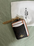 Coach Signature Canvas with Beige Trim